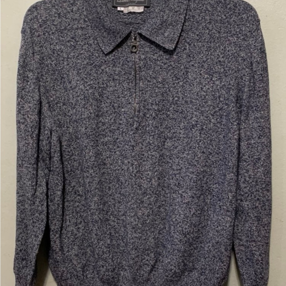 Salvatore Ferragamo Gray Zip-Up Sweater